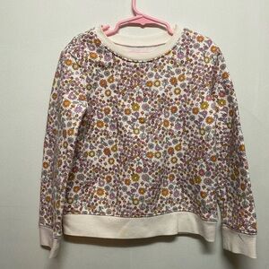 Jumping Beans Girls Mushroom Fleece Sweater top: Size 6